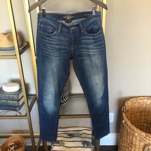 Lucky brand jeans. sienna cigarette